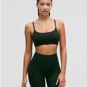 Lululemon Rainforest Green Sports Bra